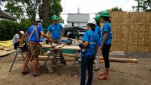 The Improve Group volunteers for Habitat for Humanity Build