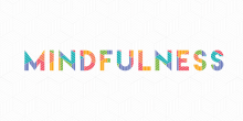 Graphic image of the word "Mindfulness"
